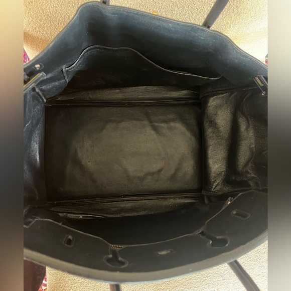 Vintage HERMES BIRKIN 40 Cuir Swift Gulliver Leather Bag Black Gold Hardware - Picture 11 of 13